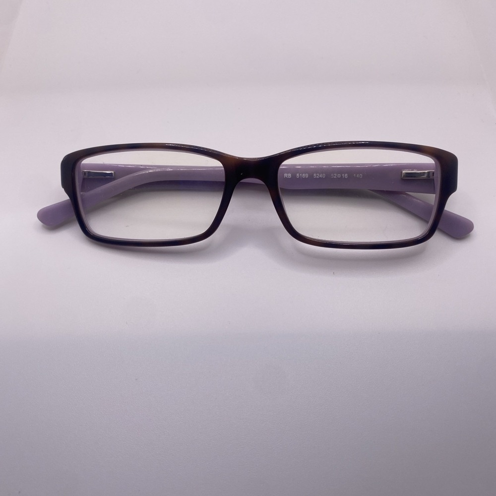 Ray-Ban Black Rectangular Glasses Modern Design